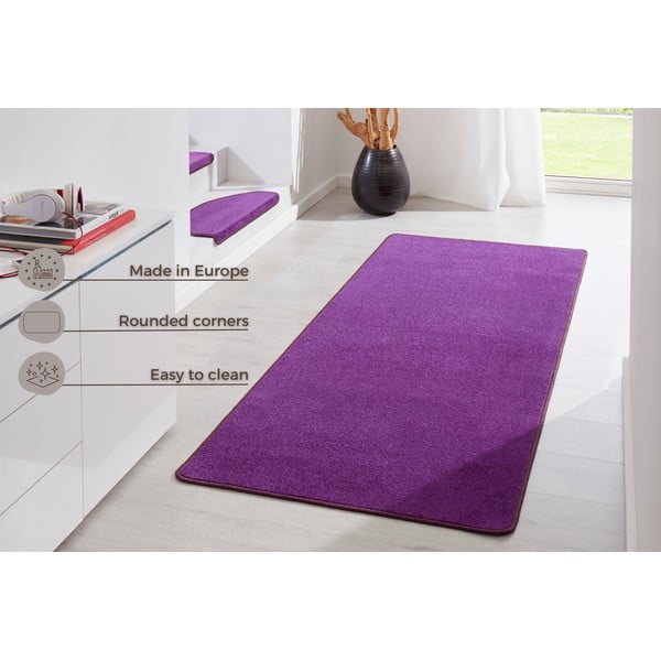 Dunkelvioletter Läufer 80 x 300 cm Fancy - Hanse Home-image-4