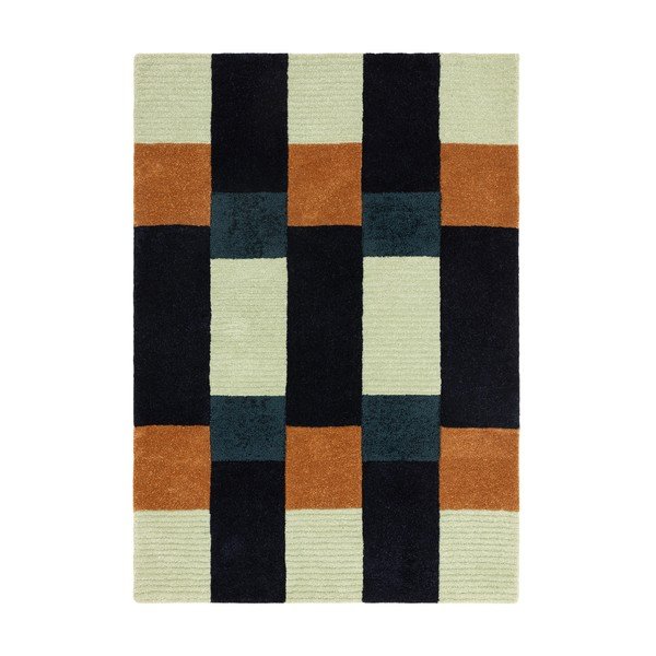 Dunkelblauer handgewebter Teppich 120x170 cm Franka – MADE
