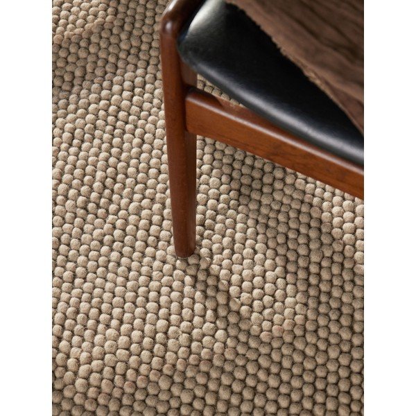 Handgewebter runder Wollteppich in Naturfarbe, Ø 200 cm Richmond Diana - Ted Baker-image-3
