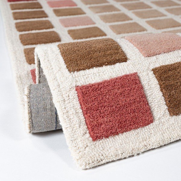 Rosa, handgewebter Wollteppich, 160 × 230 cm Renga Wool - Flair Rugs-image-4