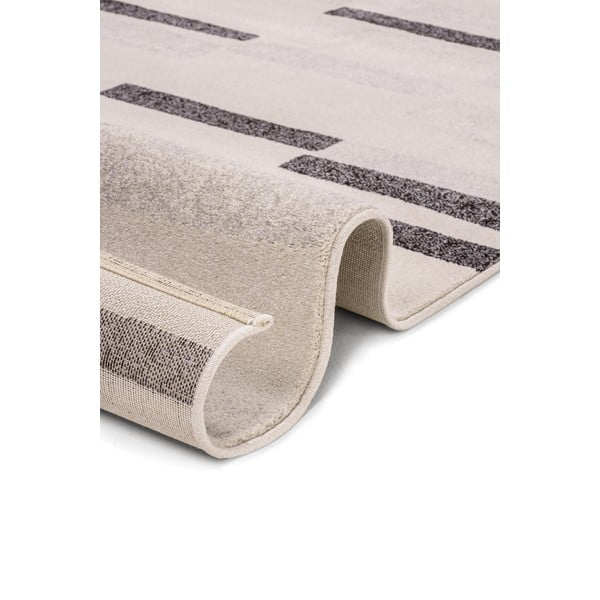 Grauer/cremefarbener Teppich 160 x 230 cm Mosaica - Universal-image-2