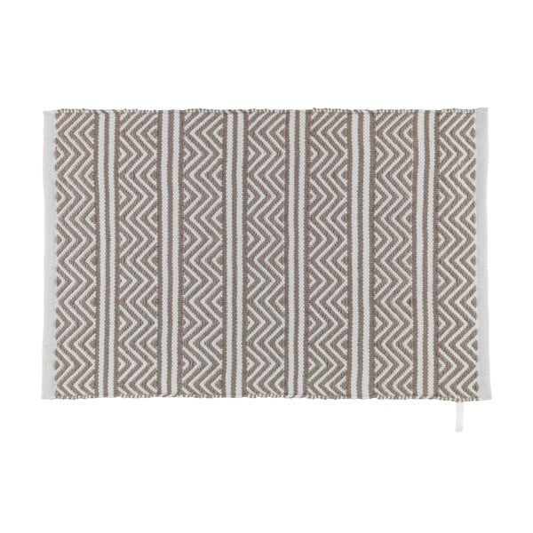 Beigefarbene Badvorleger aus Stoff, 50 x 80 cm Shaki - Wenko
