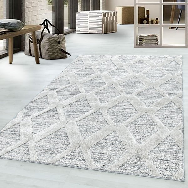 Hellgrauer Teppich, 60 x 110 cm Pisa - Ayyildiz Carpets-image-1