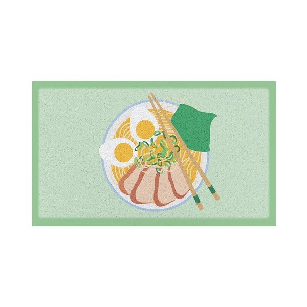 Fußmatte recycelter Kunststoff 40x70 cm Ramen Bowl  – Artsy Doormats