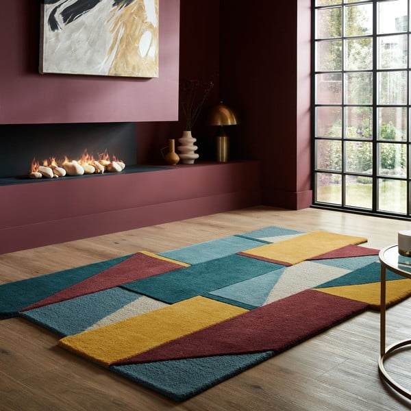 Handgewebter Wollteppich, 200 x 290 cm Shuffle Shaped - Flair Rugs-image-1