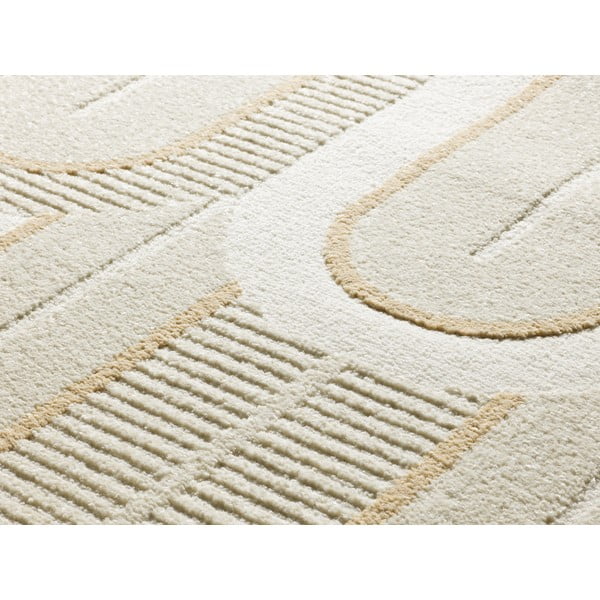 Cremefarbener Teppich 200 × 290 cm Flora - Universal-image-2