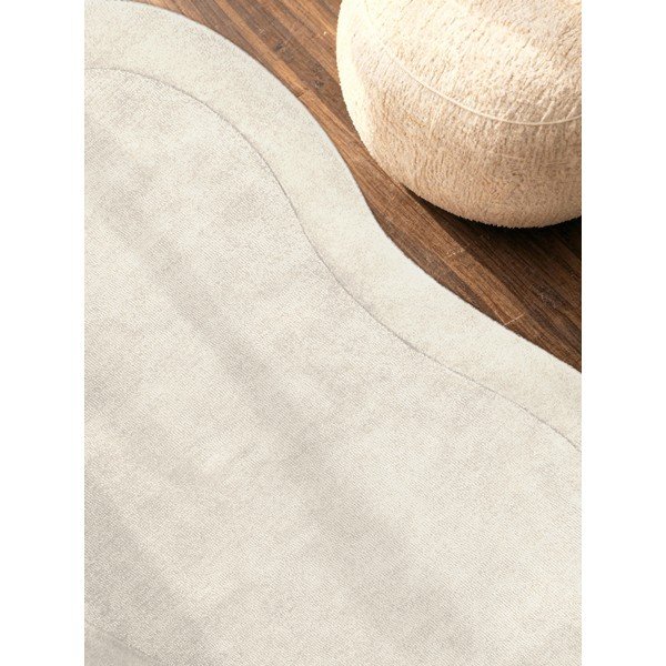 Cremefarbener, handgewebter Teppich mit Wollanteil, 125 × 200 cm Organic Kivi Cream - Villeroy&Boch-image-2