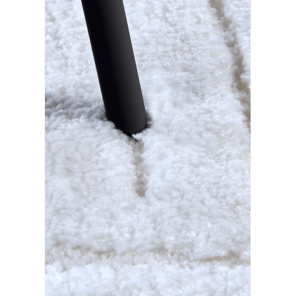 Weißer runder Teppich, Ø 160 cm Panglao New York White - Elle Decoration-image-3