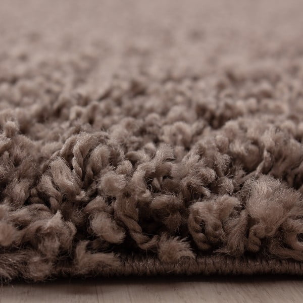 Brauner runder Teppich, Durchmesser 200 cm Life - Ayyildiz Carpets-image-2