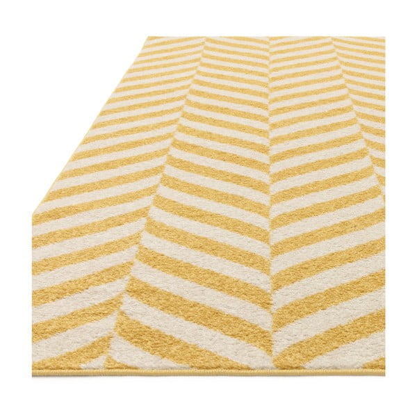 Gelber Teppich 170 × 120 cm Muse - Asiatic Carpets-image-3