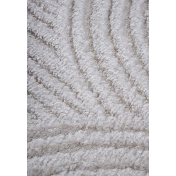 Cremefarbener Läufer 80 × 240 cm Chappe Cream White - Elle Decoration-image-3