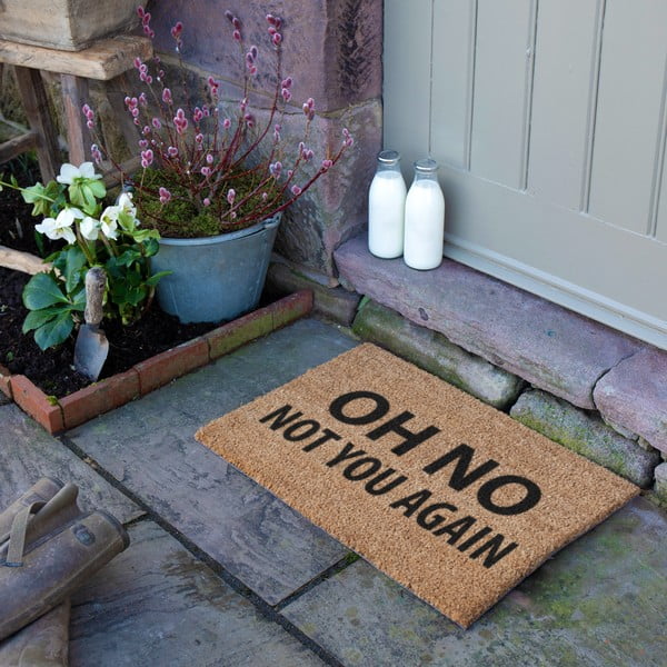 Fußmatte aus Kokosfasern, 40 x 60 cm Not You Again - Artsy Doormats-image-3