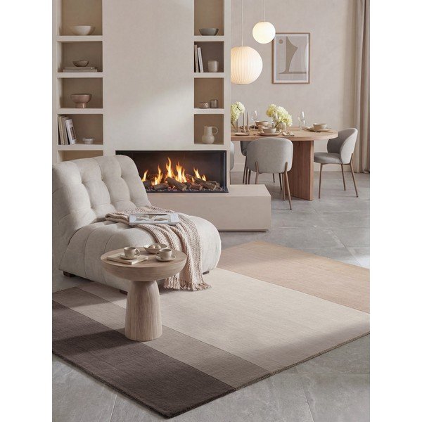 Brauner/cremefarbener Teppich 160x230 cm Edmund – Villeroy&Boch-image-1
