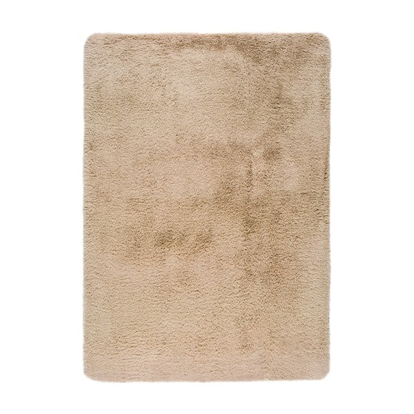 Beige Teppich 140x200 cm Alpaca Liso – Universal