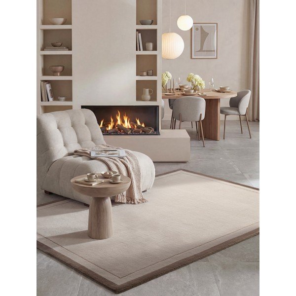 Brauner/cremefarbener Teppich 160x230 cm Niko – Villeroy&Boch-image-1