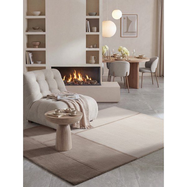 Brauner/cremefarbener Teppich 160x230 cm Presilda – Villeroy&Boch-image-1
