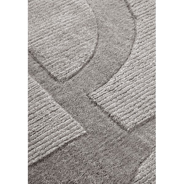 Grauer, handgewebter Wollteppich, 80 × 150 cm Alexis - Villeroy&Boch-image-4
