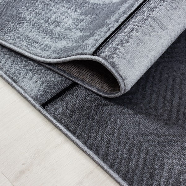 Dunkelgrauer Läufer, 80 × 300 cm Parma - Ayyildiz Carpets-image-3