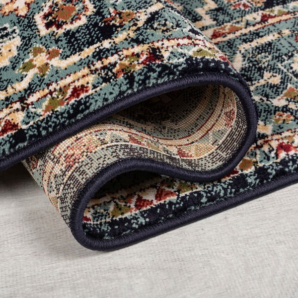 Dunkelblauer Teppich, 160 × 230 cm Gillingham - Flair Rugs-image-2