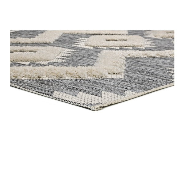 Weißer/grauer Teppich 115x170 cm Cheroky Merto – Universal-image-2