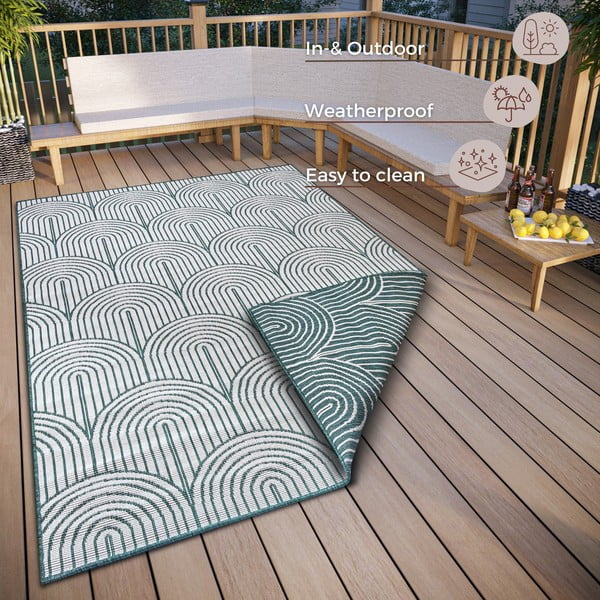 Grüner Outdoor-Teppich 160 x 230 cm Pangli Green - Hanse Home-image-3