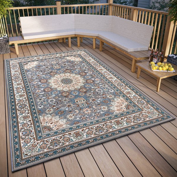 Grau-beiger Teppich für den Außenbereich, 240 × 340 cm Kadi - Hanse Home-image-1