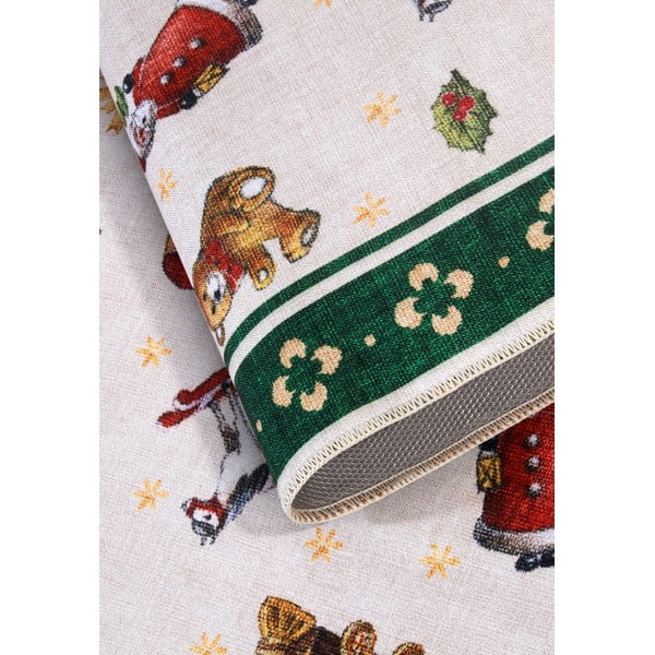 Grüner Teppich mit Weihnachtsmotiv, 160 × 230 cm Toy's Delight Green Christmas - Villeroy&Boch-image-4