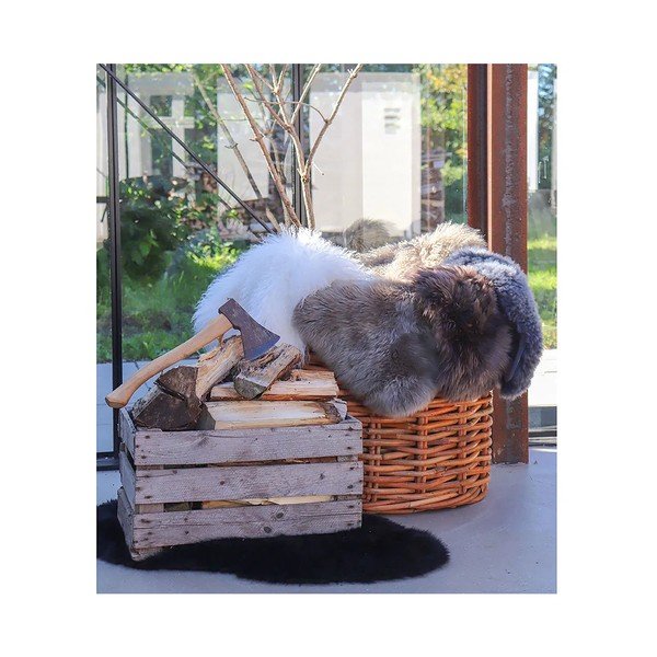 Braunes Schafsfell, 50 × 85 cm Lambskin - House Nordic-image-2
