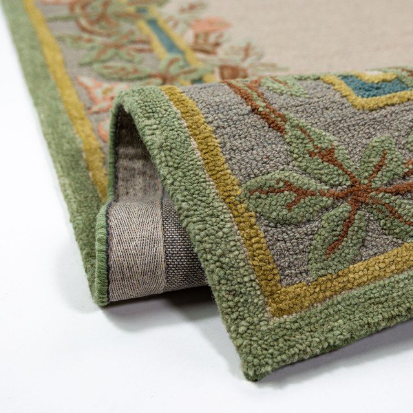Handgewebter Wollteppich, 140 x 200 cm Verona Floral - Flair Rugs-image-4