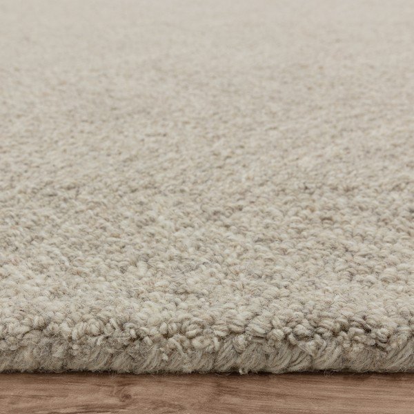 Cremefarbener, handgewebter Teppich mit Wollanteil, 200 x 290 cm Theodore Chevron - Asiatic Carpets-image-4