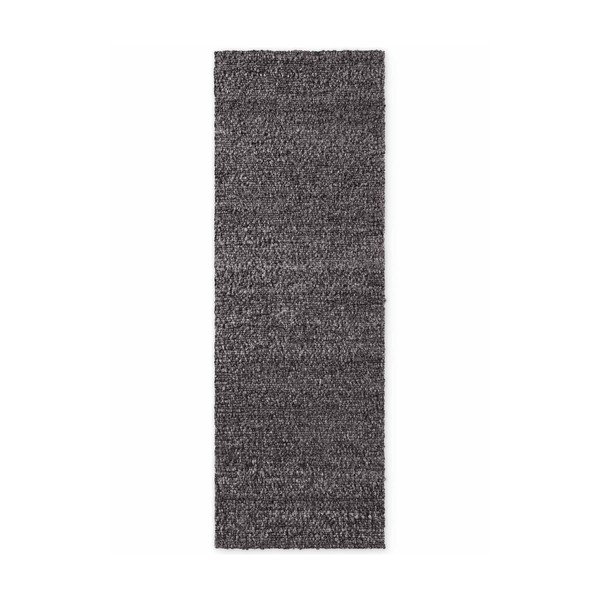Dunkelgrauer, handgewebter Läufer, 80 × 300 cm Notting Hill Portobello - Ted Baker