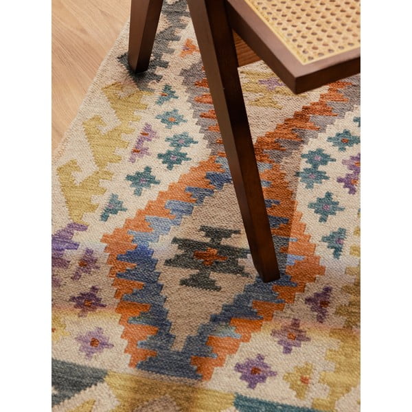 Doppelseitiger/handgewebter Läufer aus Wolle, 60 × 190 cm Kamal Oasis - Hanse Home-image-3