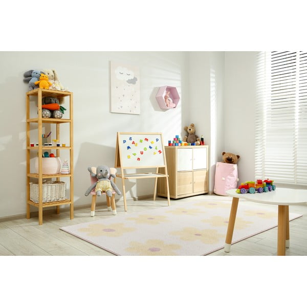 Gelb/elfenbeinfarbener Kinderteppich, 120 × 170 cm Dazzy Vanilla - FD-image-1