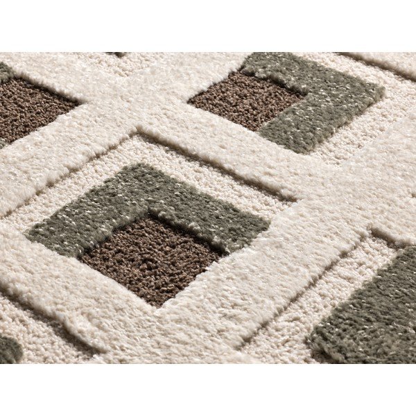 Brauner/beiger Teppich 200 × 290 cm Candela - Universal-image-3