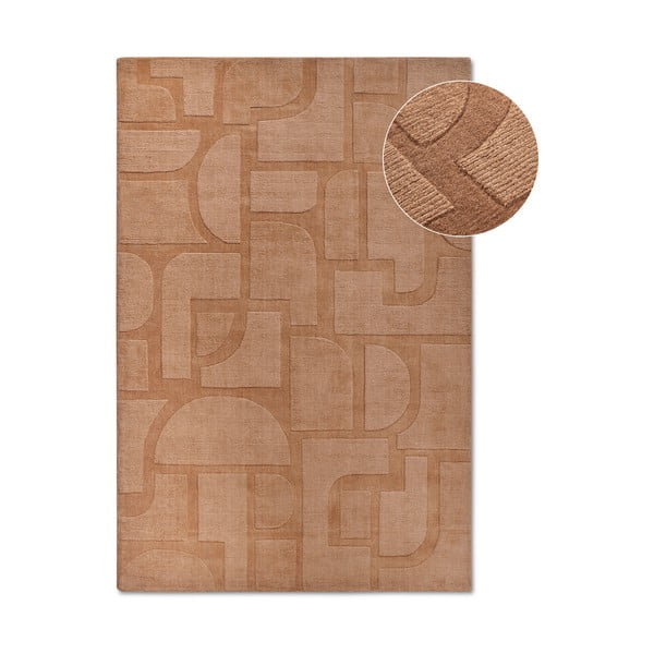 Brauner, handgewebter Wollteppich, 120 × 170 cm Alexis - Villeroy&Boch