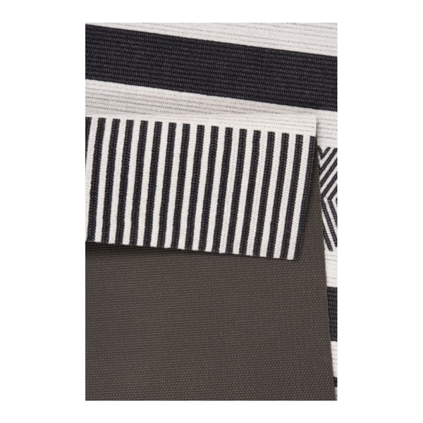 Schwarzer, waschbarer Laufteppich, 45 × 140 cm Cook & Clean - Hanse Home-image-1