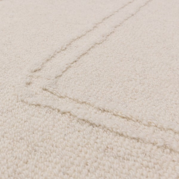 Cremefarbener handgewebter Teppich 120x170 cm Ada – Asiatic Carpets-image-1