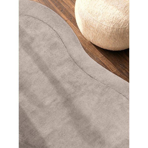 Grauer, handgewebter Teppich mit Wollanteil, 125 × 200 cm Organic Kivi Grey - Villeroy&Boch-image-2