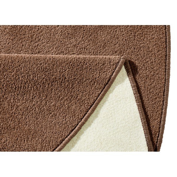 Brauner runder Teppich, Durchmesser 133 cm Fancy - Hanse Home-image-3