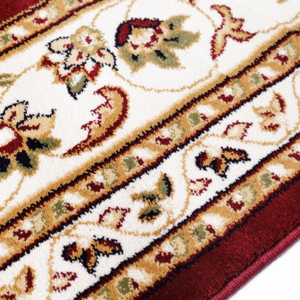 Roter runder Teppich, 133 × 133 cm Sherbone - Flair Rugs-image-2