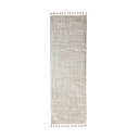 Cremefarbener Läufer 80 × 300 cm Esra Cobbled - Flair Rugs