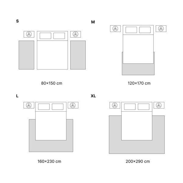 Teppich 120x170 cm Tikey Romea – Universal-image-3