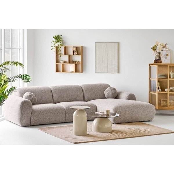 Handgewebter Wollteppich in einem dunklen Naturton, 160 × 230 cm Pune - House Nordic-image-2