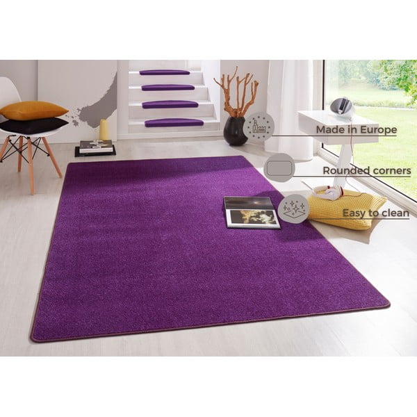 Dunkelvioletter Teppich, 200 × 280 cm Fancy - Hanse Home-image-4