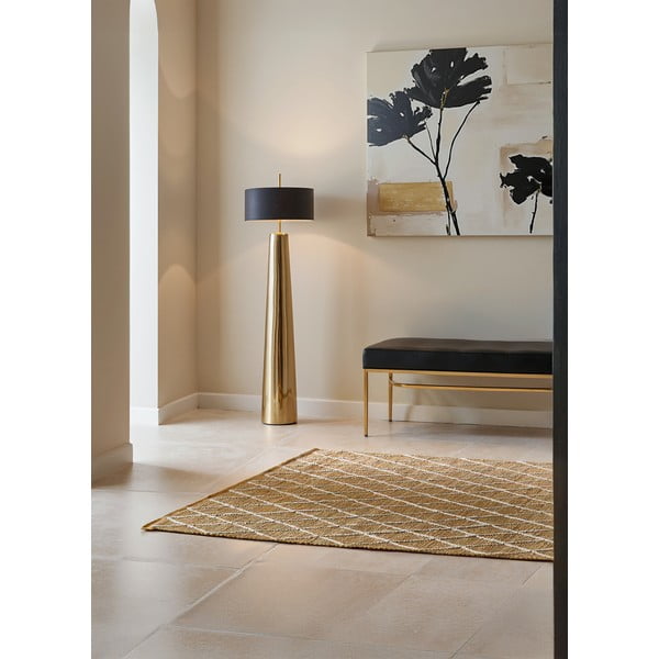 Handgewebter Jute-Teppich in Naturfarbe, 80 x 150 cm Kunu - Hanse Home-image-1