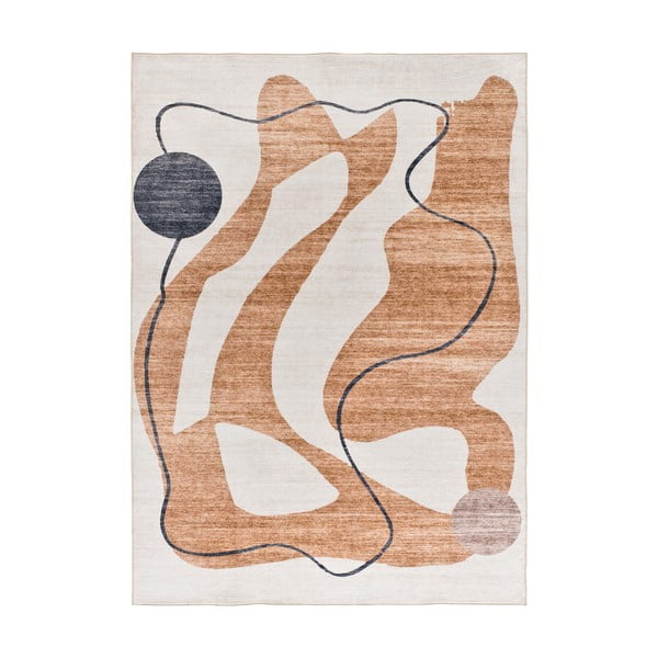 Orangefarbener Teppich, 80 × 150 cm Class - Universal