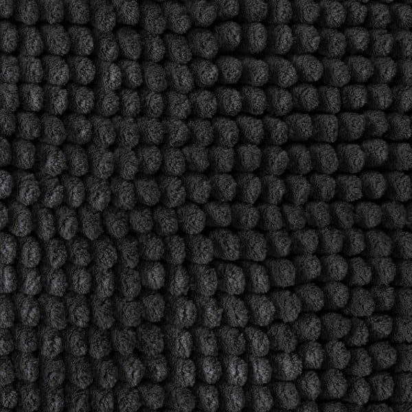 Dunkelgrauer Badezimmerteppich, 50 × 80 cm Bobble - Catherine Lansfield-image-3