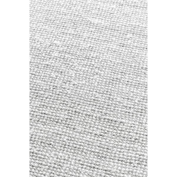 Hellgrauer, beidseitig nutzbarer/handgewebter Jute-Teppich, 120 × 170 cm Bouclé Jaipur - Hanse Home-image-3