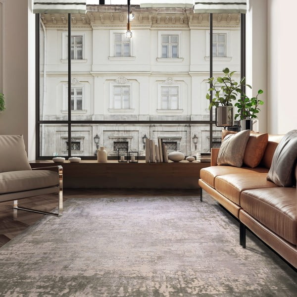 Grüner Teppich 120 × 170 cm Kuza - Asiatic Carpets-image-1