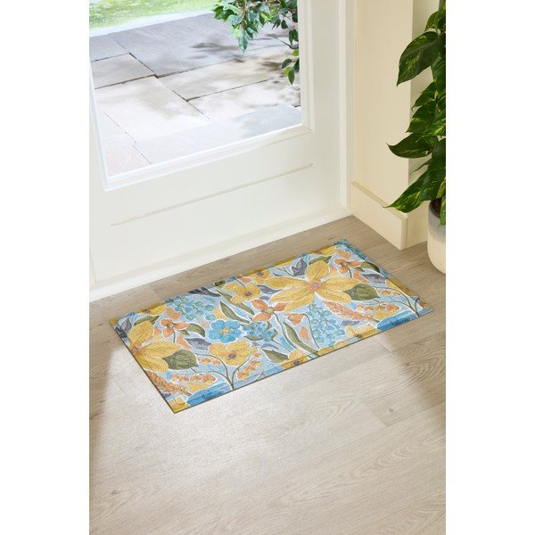 PVC-Fußmatte 40 × 70 cm Flowers - Artsy Doormats-image-2
